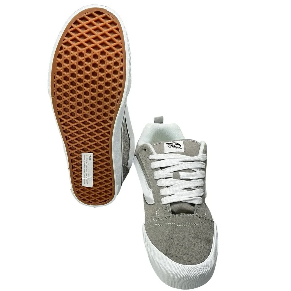 Vans Kun Skool Pig Suede Grey VN000D75GRY Men's Size 13  No Box